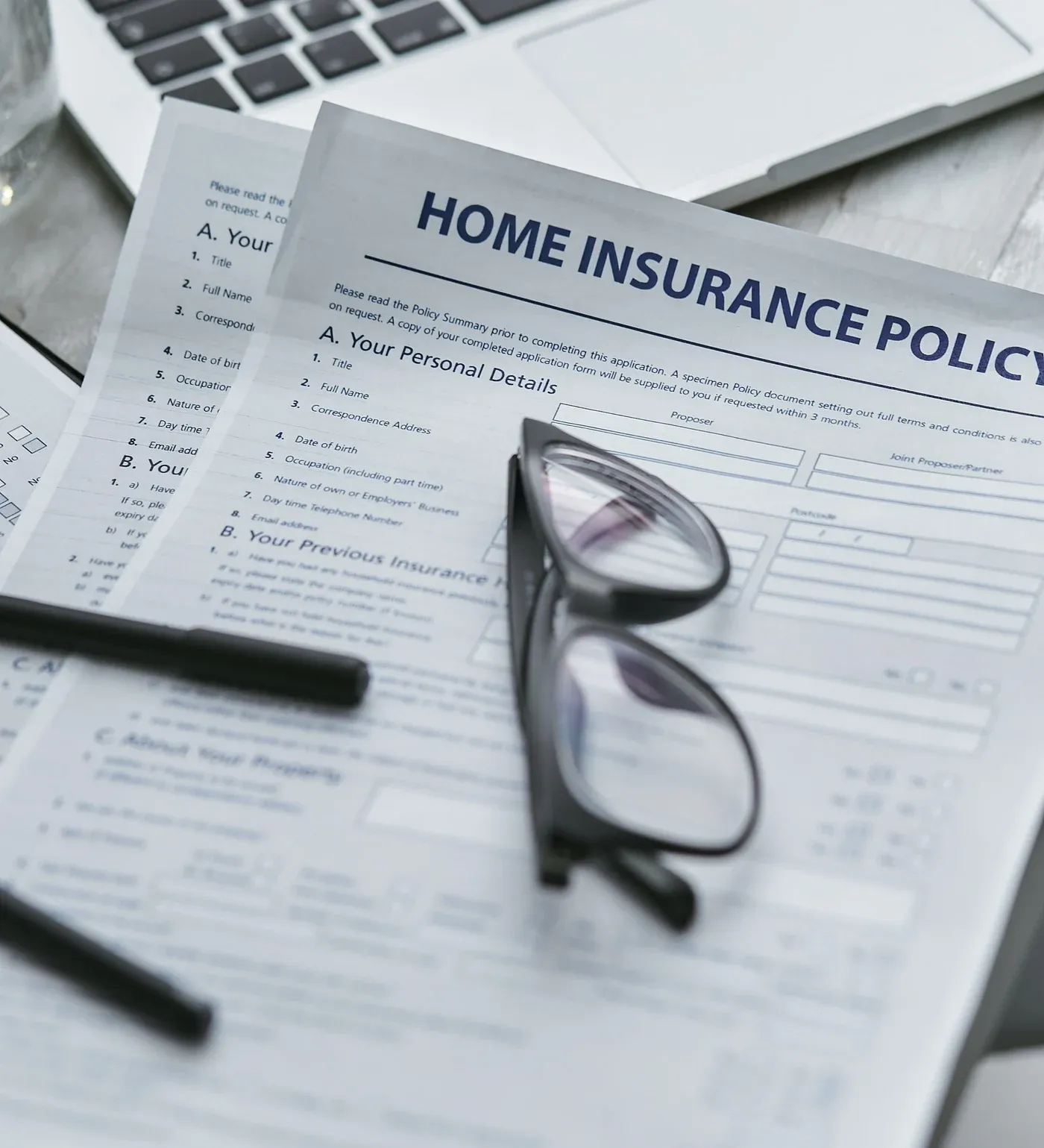 Insurance policy for blog post