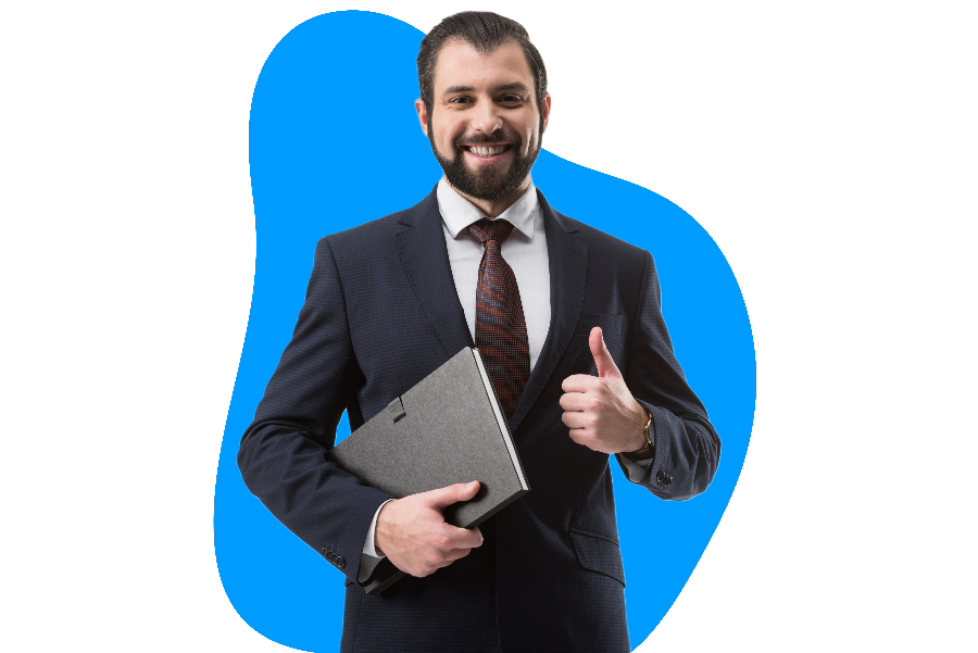 smiling lawyer holding notebook-1