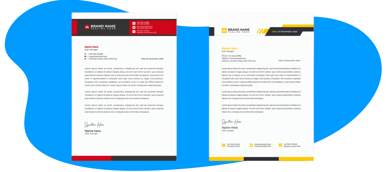 sales document templates